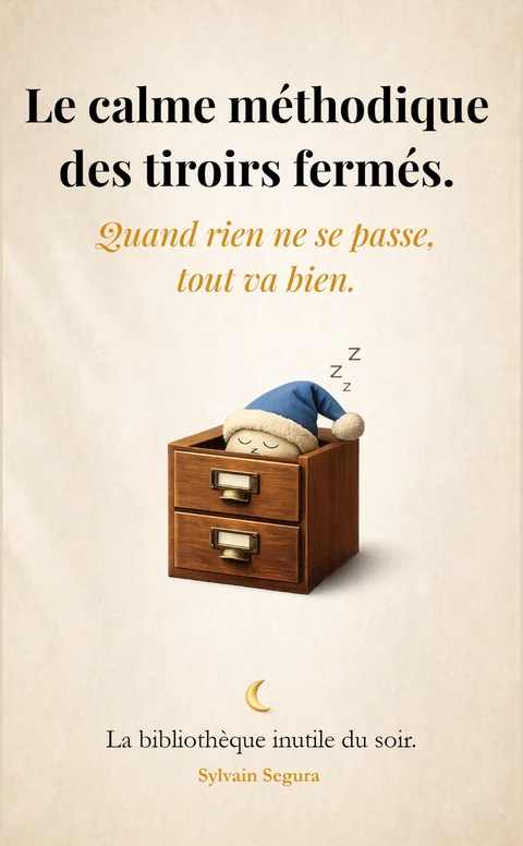 Couverture de Le calme méthodique des tiroirs fermés